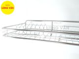  Kệ treo phòng bếp INOX 1 tầng , bề mặt sáng bóng, dụng cụ nhà bếp tiện lợi Inox 201 
