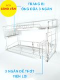 Kệ treo đa năng INOX 304, kệ chén đĩa đa năng phía trong, gia dụng inox tiện lợi 
