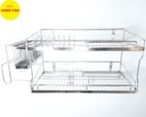  Kệ treo đa năng INOX 304 phòng bếp, kệ chén đĩa đa năng thông minh tiện lợi. 