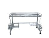  Kệ bồn rửa chén Inox 304, kệ để bồn rửa bát, kệ đứng đa năng Inox 304 đặc 