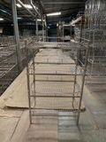  Kệ chén bát INOX 304 3 tầng 38x60x74 cm dụng cụ nhà bếp tiện lợi 