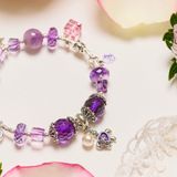  Vòng Tay Thiết Kế Nữ Serene Embrace 313 Thạch Anh Tím SP007771 Gypsy.lala 