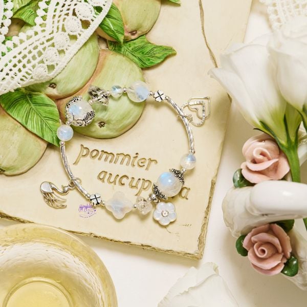  Vòng Tay Thiết Kế Nữ Moonstone Magic 317 SP007775 Gypsy.lala 