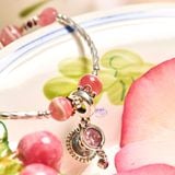  Vòng Tay Thiết Kế Nữ Blissful Essence 309 Đá Đào Hoa SP007767 Gypsy.lala 