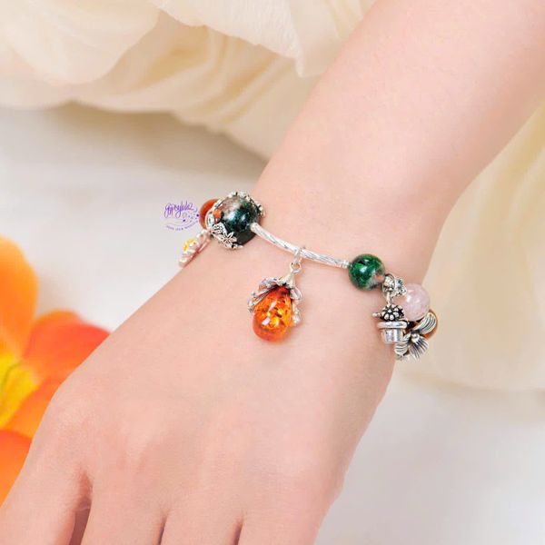  Vòng Tay Thiết Kế Serenity Stream Ưu Linh Ngũ Sắc SP008063 Gypsylala 