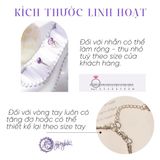  Vòng Tay Thiết Kế Nữ Floral Harmony Đá Ưu Linh Ngũ Sắc SP008139 Gypsy.lala 