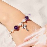  Vòng Tay Thiết Kế Nữ  Thạch Anh Tím Ánh Trăng Celestial Serenity 233 SP007338 Gypsy.lala 