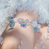  Vòng Tay Thiết Kế Lush Lagoon 348 Đá Topaz, Ánh Trăng SP007876 Gypsy.lala 