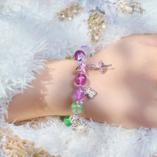  Vòng Tay Thiết Kế Emerald Escape 350 Đá Tourmaline Nhiều Màu SP007878 Gypsy.lala 