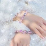  Vòng Tay Thiết Kế Pink Delight 353 Đá TA Hồng SP007881 Gypsy.lala 