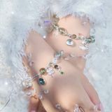  Vòng Tay Thiết Kế Zen Zephyr 354 Đá Ưu Linh Xanh Tuyết, Cầu Vòng SP007882 Gypsy.lala 