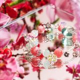  Vòng Tay Thiết Kế Tender Affection 361 Đá Đào Hoa, Ưu Linh Xanh SP007903 Gypsylala 