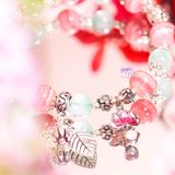  Vòng Tay Thiết Kế Sweet Tranquility 365 Đá Đào Hoa, Ưu Linh Xanh SP007907 Gypsy.lala 