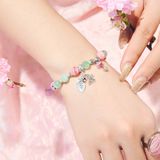  Vòng Tay Thiết Kế Sweet Tranquility 365 Đá Đào Hoa, Ưu Linh Xanh SP007907 Gypsy.lala 