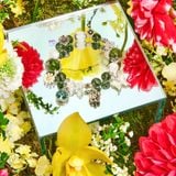  Vòng Tay Thiết Kế Meadow Mirage 372 Đá Idocrase, Tóc Xanh SP007914 Gypsy.lala 