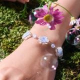  Lắc tay Lucky 3 Cỏ 4 lá Ánh Trăng SP006703 Gypsy.lala 
