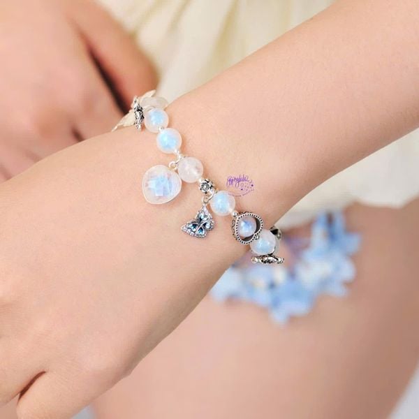  Vòng Tay Thiết Kế Dreamcatcher Glow Đá Ánh Trăng SP008052 Gypsy.lala 