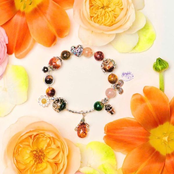  Vòng Tay Thiết Kế Serenity Stream Ưu Linh Ngũ Sắc SP008063 Gypsylala 