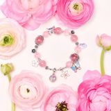  Vòng Tay Thiết Kế Loving Bliss Thạch Anh Hồng SP008066 Gypsylala 