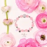  Vòng Tay Thiết Kế Blissful Reverie Thạch Anh Hồng, Cầu Vồng SP008067 Gypsylala 