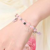  Vòng Tay Thiết Kế Sweet Tranquility Thạch Anh Hồng SP008068 Gypsy.lala 