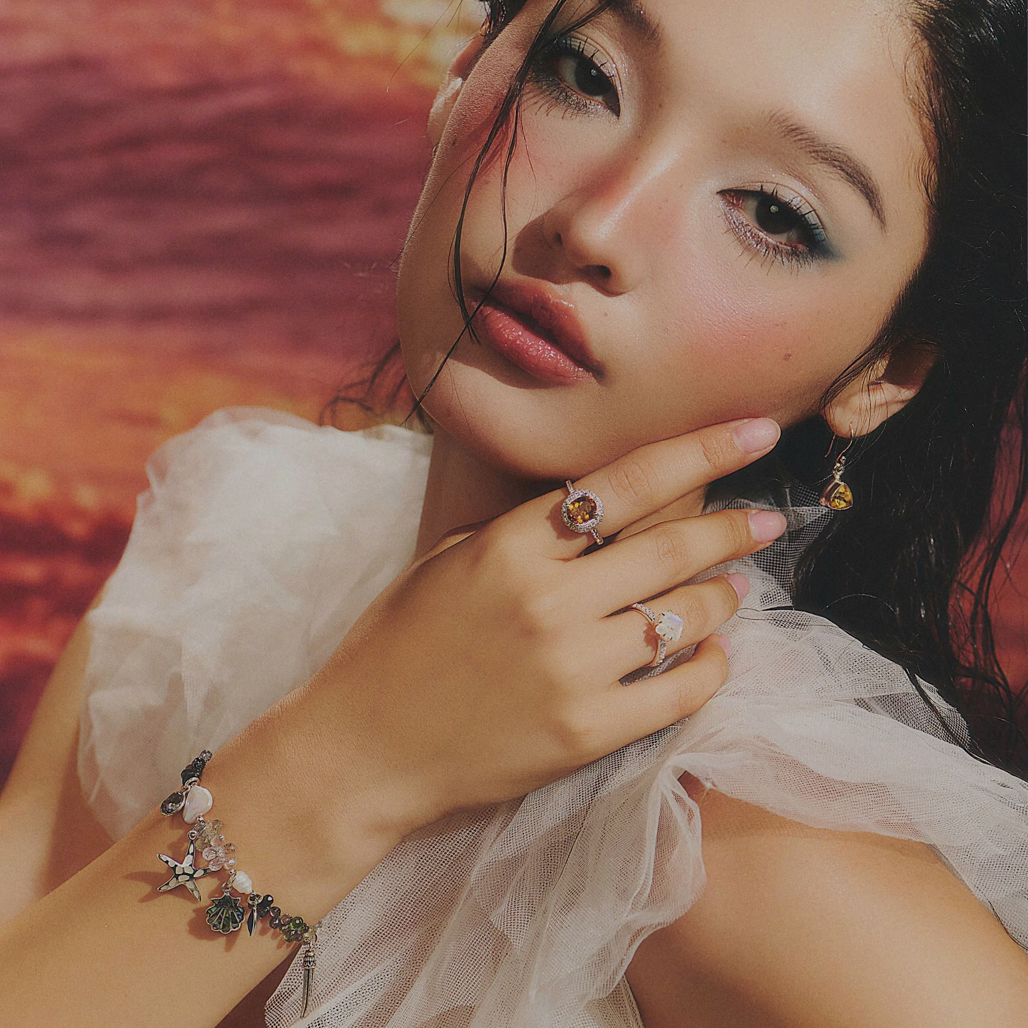  Vòng Tay Thiết Kế Nữ Tide of Magic Đá Sapphire, Ngọc Trai SP008172 Gypsy.lala 