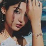  Vòng Tay Thiết Kế Nữ Saltwater Petals Đá Thạch Anh Tím, Ánh Trăng SP008179 Gypsy.lala 