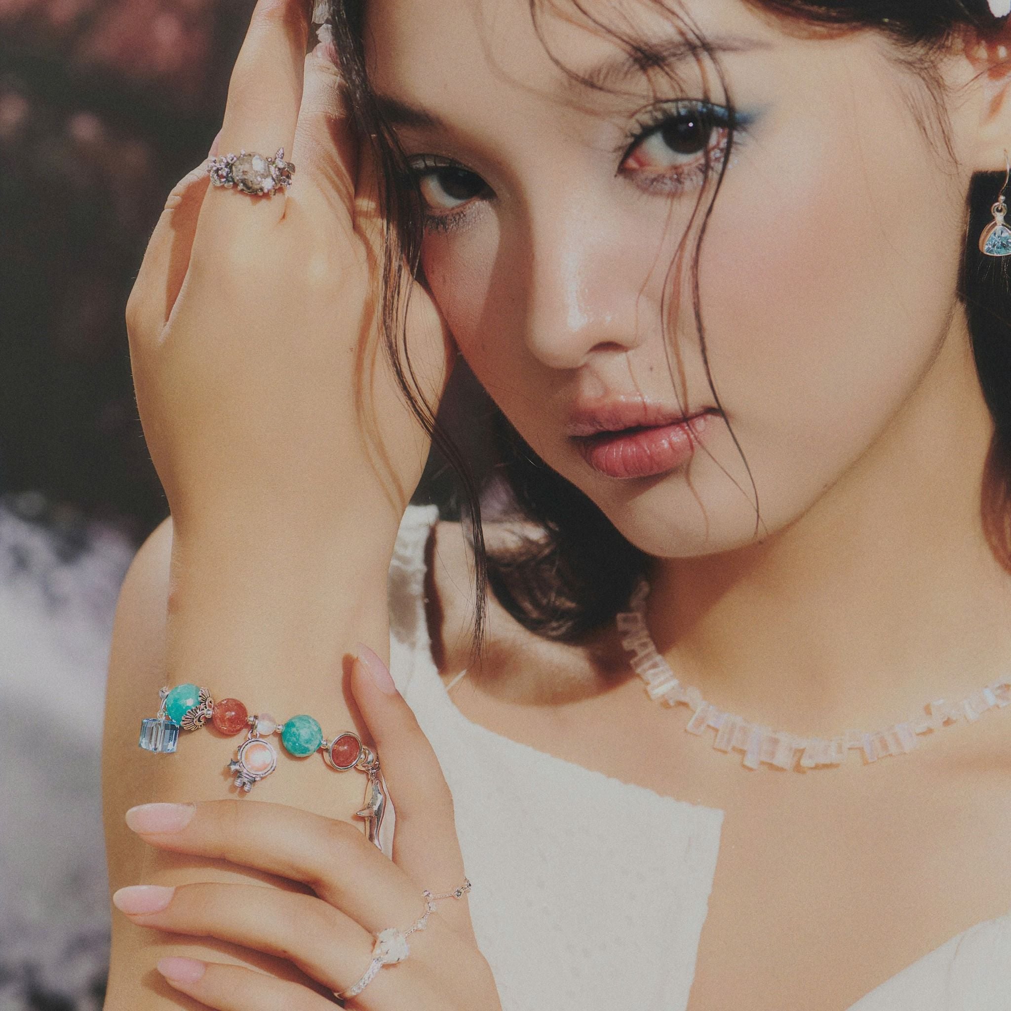  Vòng Tay Thiết Kế Nữ Pastel Horizons Đá Suntone, Amazonite SP008184 Gypsy.lala 