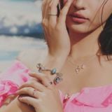  Vòng Tay Thiết Kế  Nữ Seafoam Kiss Đá Topaz, Ánh Trăng SP008193 Gypsy.lala 