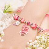  Vòng Tay Thiết Kế Nữ Sweet Harmony 318 Đá Đào Hoa , Ruby SP007776 Gypsy.lala 