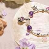  Vòng Tay Thiết Kế Nữ  Thạch Anh Tím Ánh Trăng Celestial Serenity 233 SP007338 Gypsy.lala 
