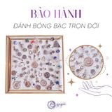  Lắc tay Lucky 3 Cỏ 4 lá Ánh Trăng SP006703 Gypsy.lala 