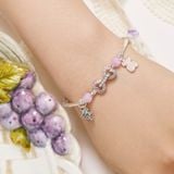  Vòng Tay Thiết Kế Nữ Sweet Surrender 308 Thạch Anh Tím, Thạch Anh Hồng SP007766 Gypsy.lala 