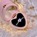  Nhẫn Bạc Forget Me Not Đá Ánh Trăng Gypsy.lala 