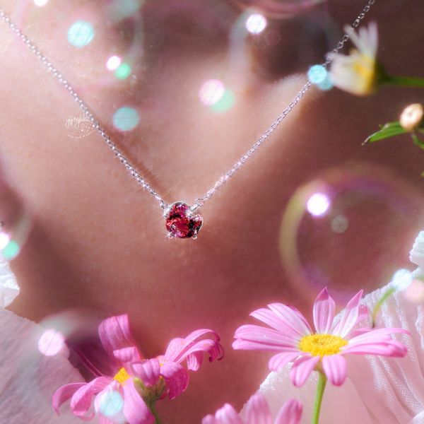  Trang Sức SETF14 Đá Garnet SP007365 SP003318 Gypsy.lala 