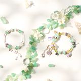  Vòng Tay Thiết Kế Nữ Evergreen Spirit Đá Ưu Linh Xanh SP008153 Gypsy.lala 