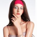  Nhẫn Bạc Eva Love Rhodocrosite Freesize SP004485 Gypsy.lala 