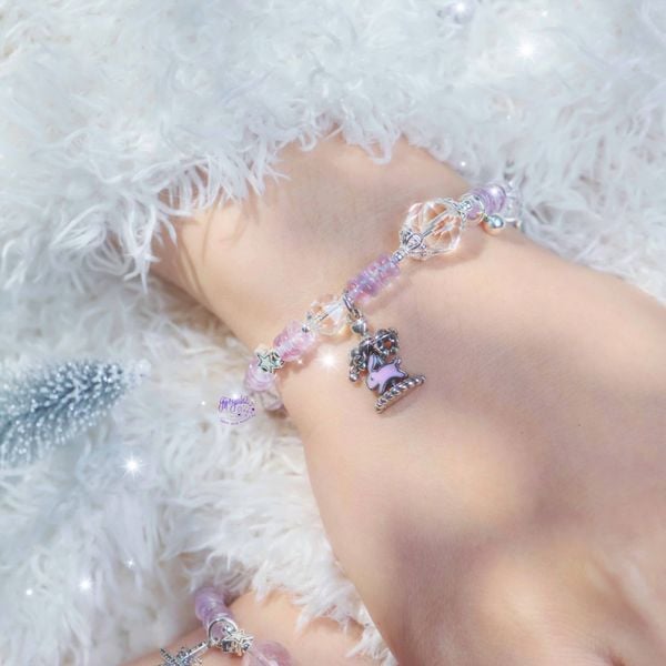  Vòng Tay Thiết Kế Diamond Destiny 339 Đá TA Trắng, Tourmaline SP007867 Gypsy.lala 