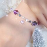  Vòng Tay Thiết Kế Cherished Unity 345 Đá TA Tím, Ánh Trăng SP007873 Gypsy.lala 