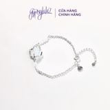  Vòng Tay Hồ Ly Đá Ánh Trăng Moonstone Simple 