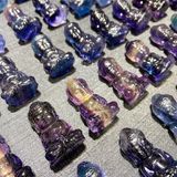  Mặt Phật Tổ Điêu Khắc Đá Fluorite 
