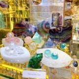  Quả Cầu Đá Thạch Anh Trang Trí Nhiều Màu 