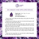 Vòng Tay Thiết Kế Nữ  Thạch Anh Tím Ánh Trăng Celestial Serenity 233 SP007338 Gypsy.lala 