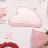  Dụng Cụ Massage Guasha Đá Thạch Anh Hồng 