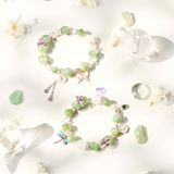  Vòng Tay Thiết Kế Nữ Evergreen Spirit Ngọc Jadeite, Ánh Trăng SP008145 Gypsy.lala 