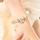  Vòng Tay Thiết Kế Nữ Morning Dew Ngọc Jadeite, Ánh Trăng SP008144 Gypsy.lala 