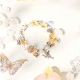  Vòng Tay Thiết Kế Nữ Fern Serenity Đá Thạch Anh Vàng Thô SP008130 Gypsy.lala 