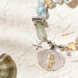  Vòng Tay Thiết Kế  Nữ Mermaid’s Blush Đá Topaz, Beryl Aquamarine SP008186 Gypsy.lala 