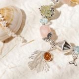  Vòng Tay Thiết Kế  Nữ Mermaid’s Blush Đá Topaz, Beryl Aquamarine SP008186 Gypsy.lala 