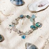  Vòng Tay Thiết Kế  Nữ Seafoam Kiss Đá Topaz, Ánh Trăng SP008193 Gypsy.lala 